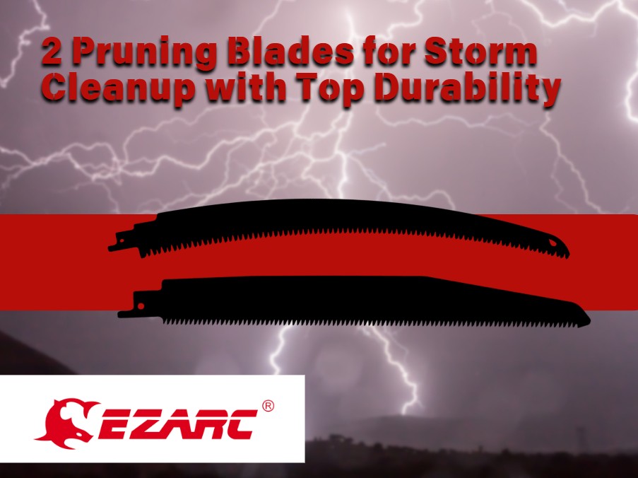 2 Pruning Blades for Storm Cleanup with Top Durability