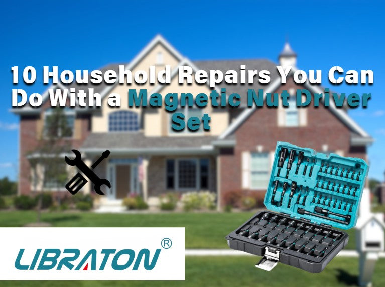 10 Household Repairs You Can Do With a Magnetic Nut Driver Set