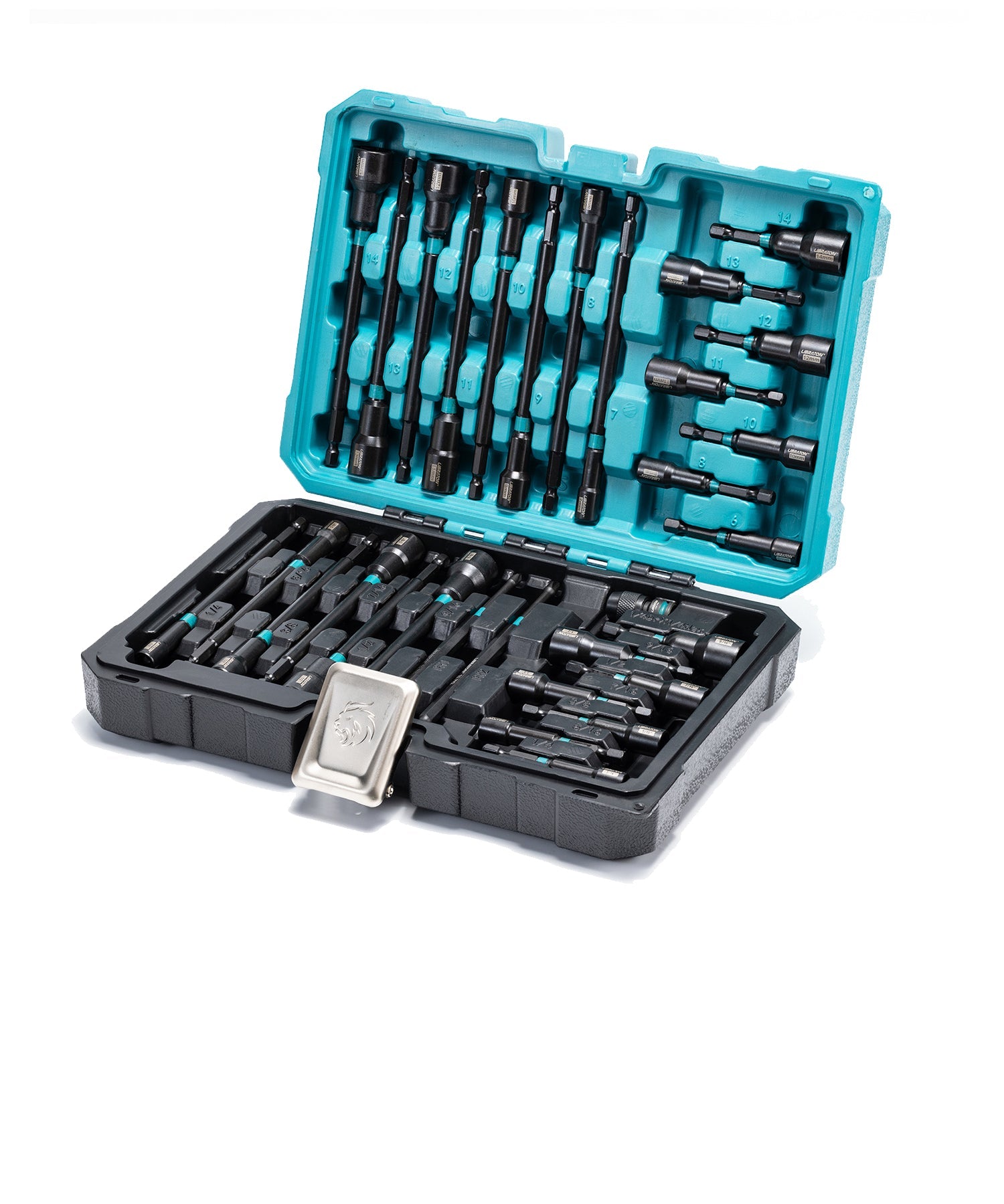 Libraton Nut Driver Set – Impact Drill Ready, Metric & SAE with