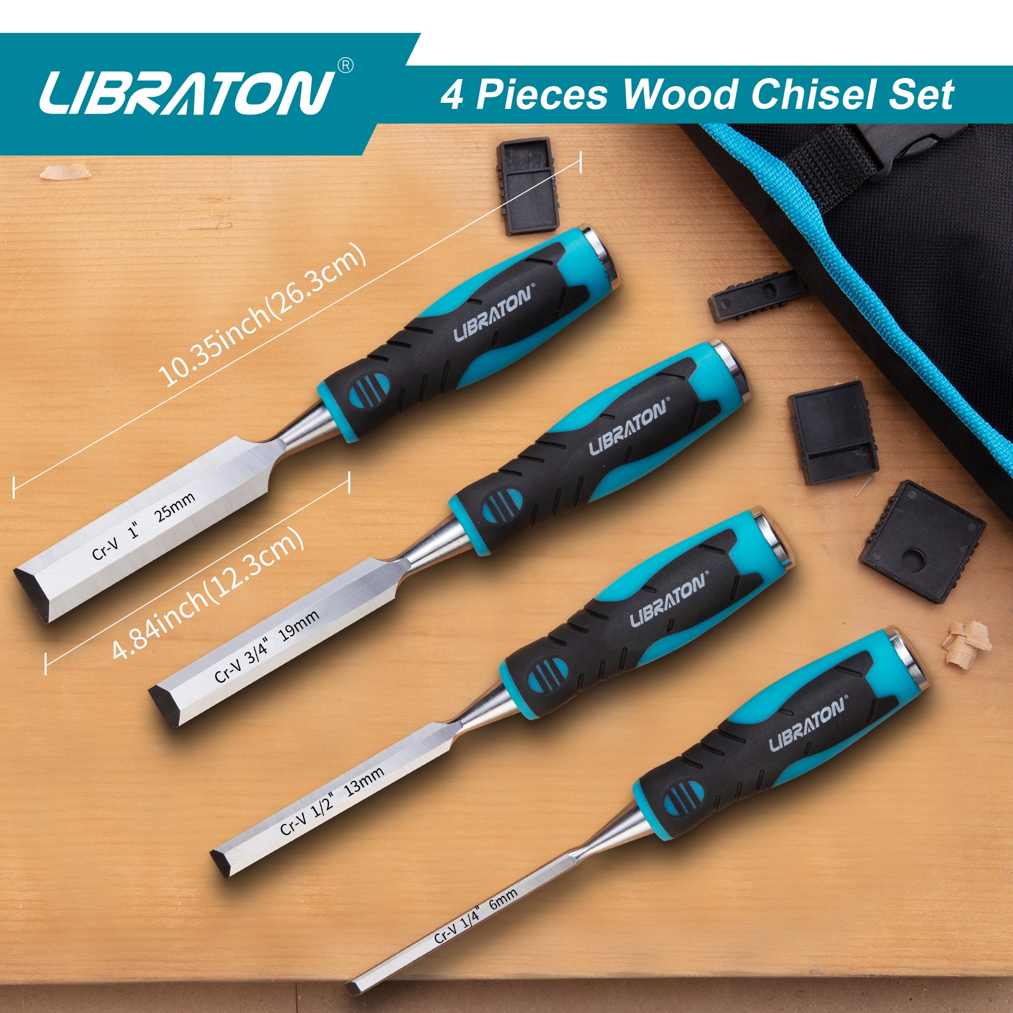 Juego de limas de precisión Libraton de 13 piezas para metal y madera