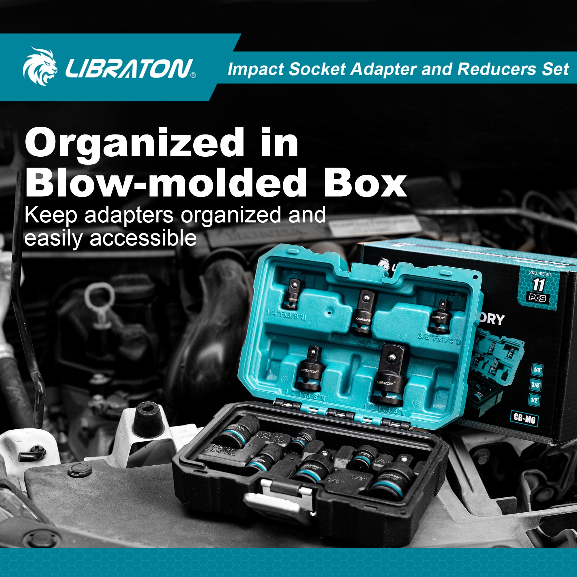 LIBRATON Rivet Gun Kit – Heavy Duty Hand Riveter with 80 Rivets & 4 Drill Bits