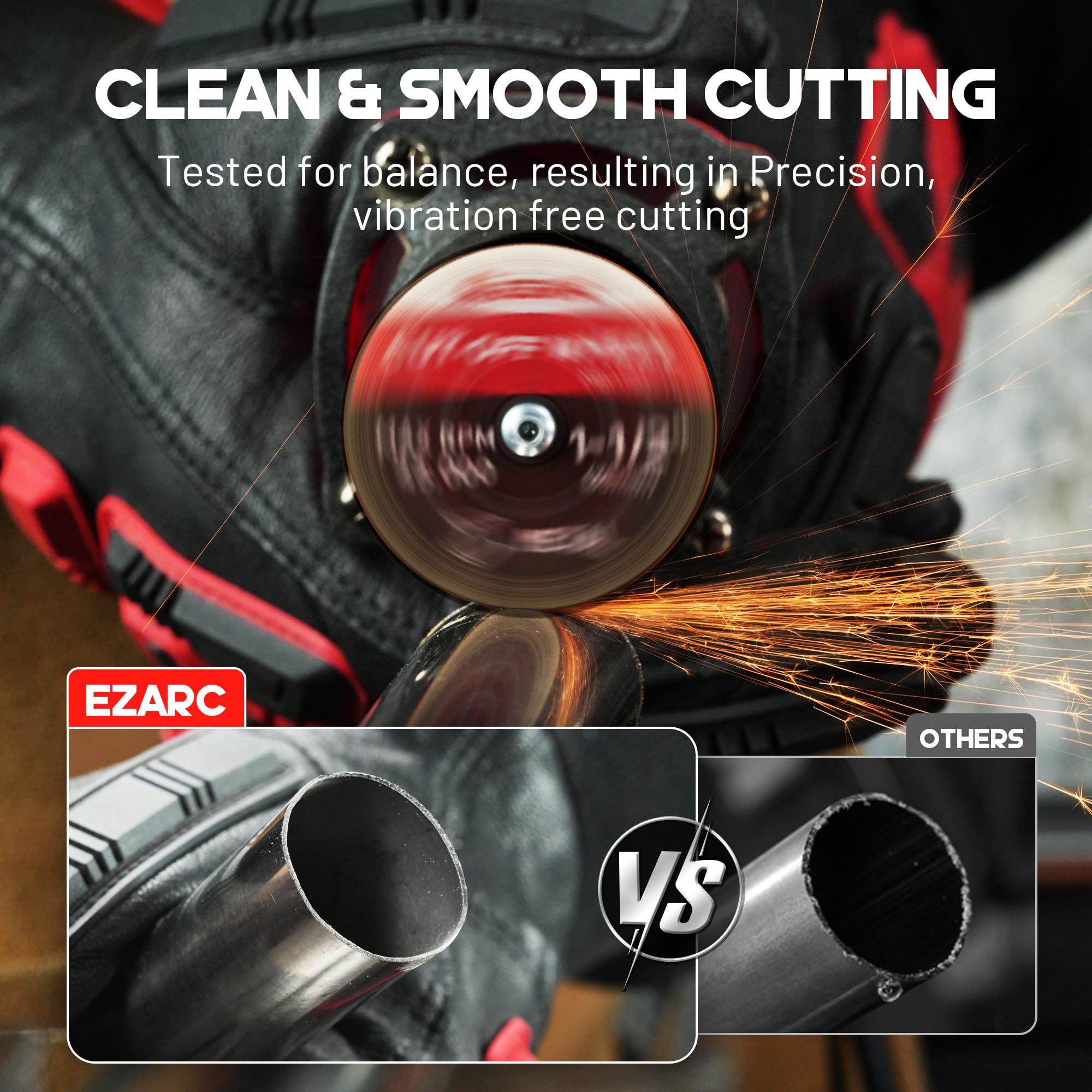 1-1/2 Fiberglass Reinforced Cutting Disc For Hardened Steel, Aluminum, Plastic - EZARC Tools