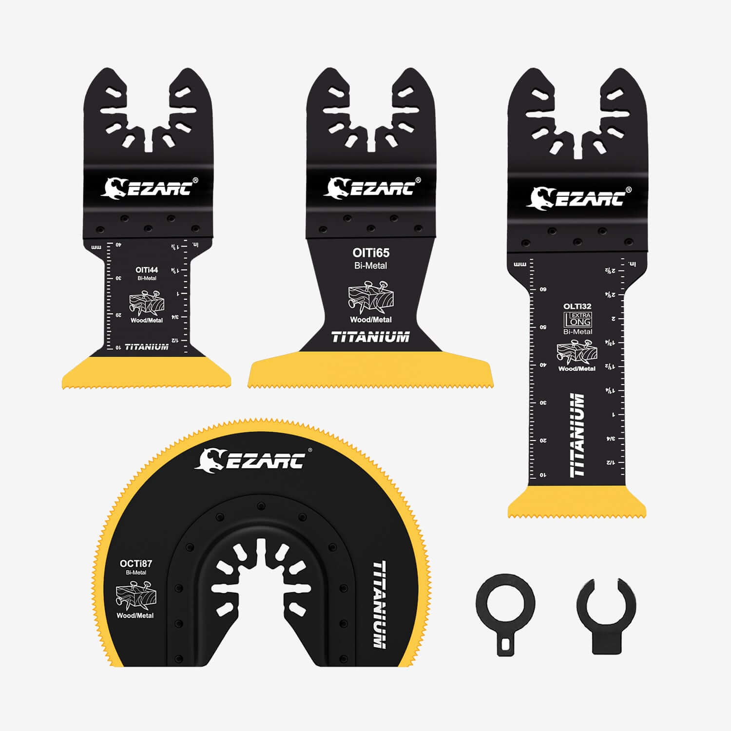 Titanium Oscillating Saw Blades  Set For Multi Purpose,4PCS