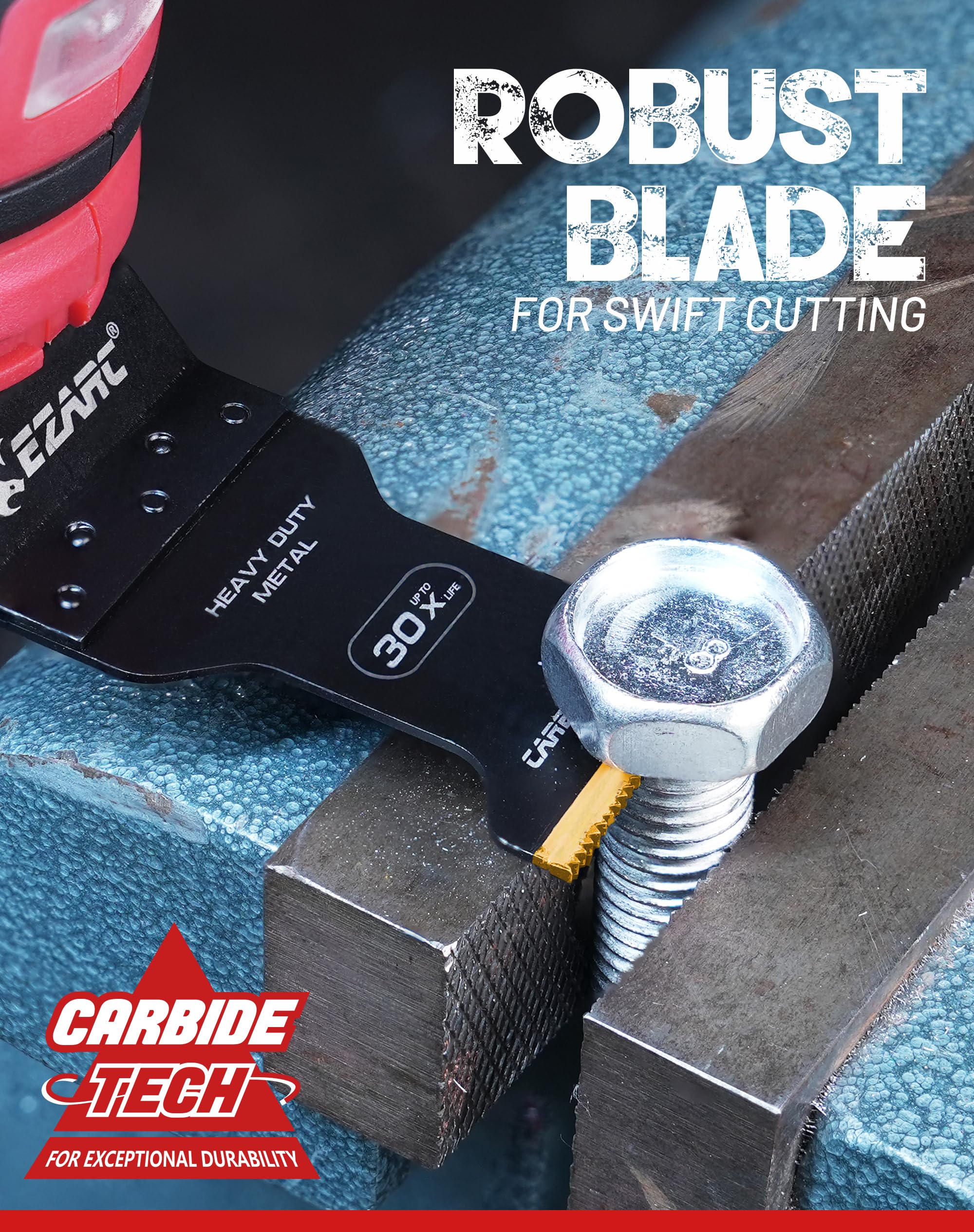 Carbide Oscillating Blade For Hardened Metal/Bolts,OIC34A - EZARC Tools