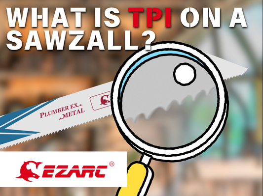 what is TPI on reciprocating saw blade