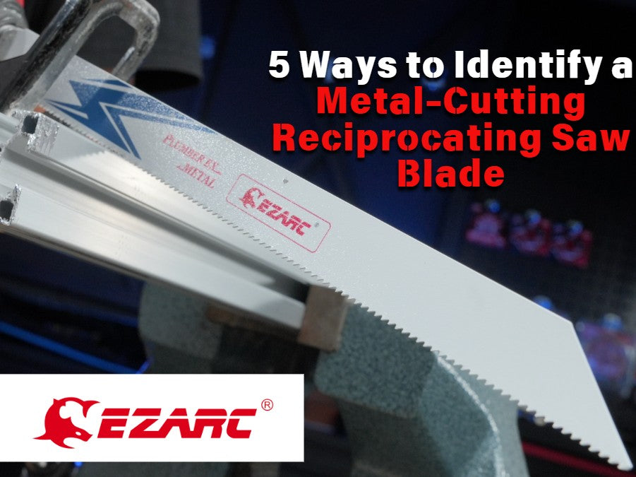 Before You Cut That Copper Pipe: 5 Ways to Identify a Metal-Cutting Reciprocating Saw Blade