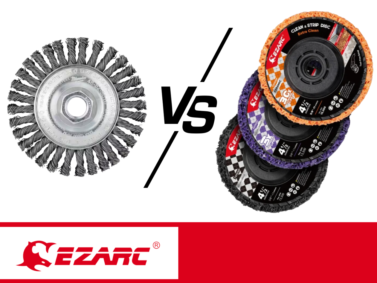 Wire Wheel vs. Stripping Disc: Which One Should You Use on Your Angle Grinder?