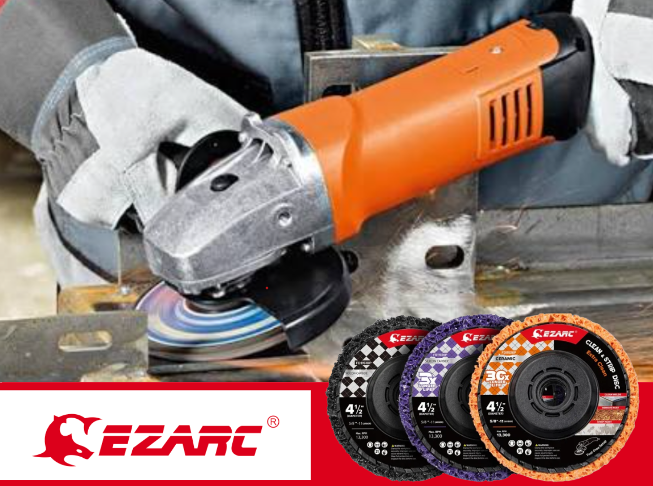 Orange vs. Purple vs. Black: How to Choose the Right Stripping Disc for Your Angle Grinder