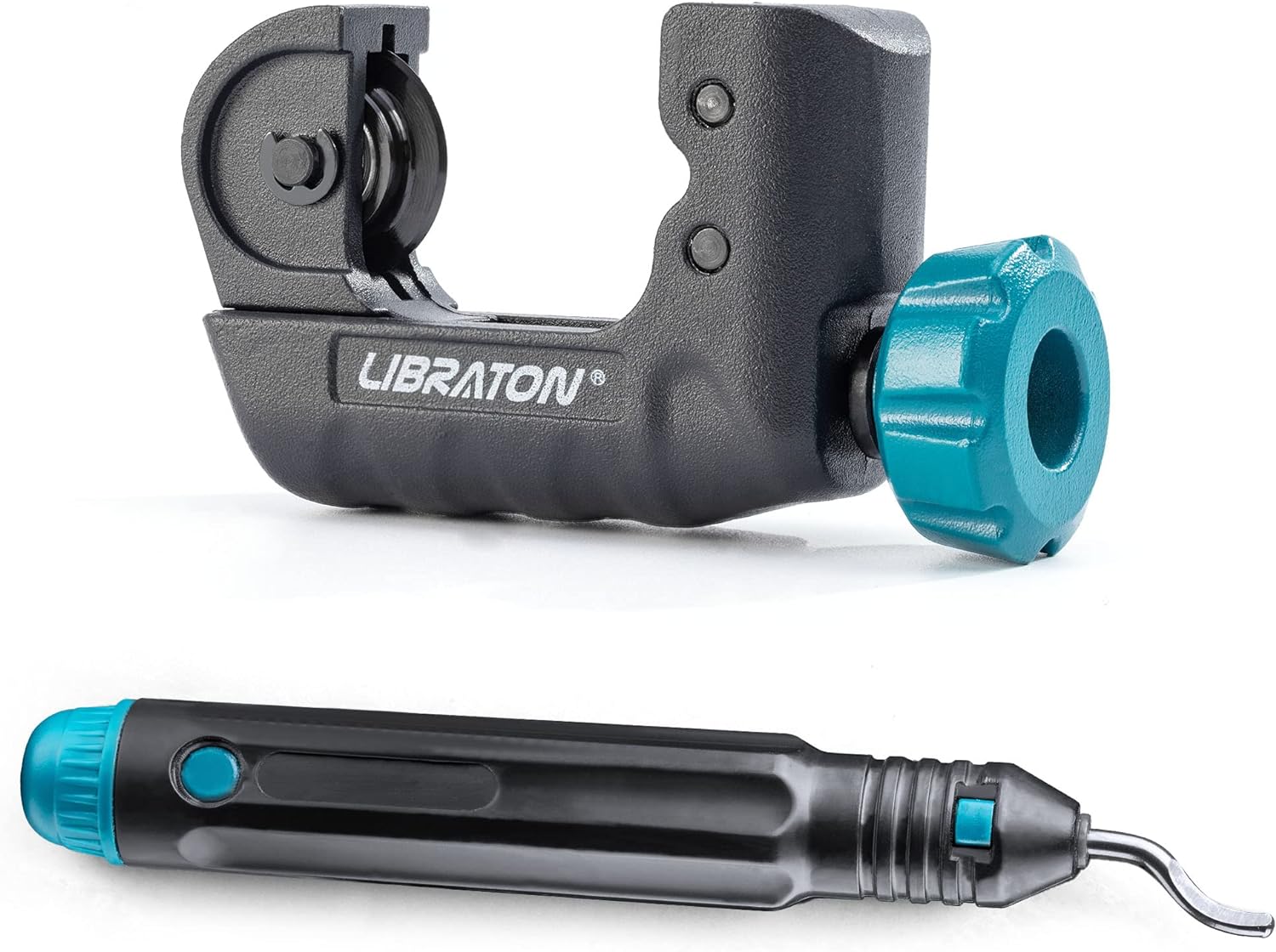 Libraton Mini Tubing Cutter 3/16"–1-1/8" with Deburrer