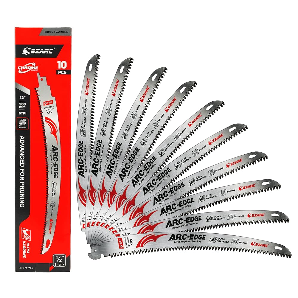 Tree Trimming/Wood Cutting – ProCut U-Groove Arc Edge Pruning Reciprocating Saw Blade