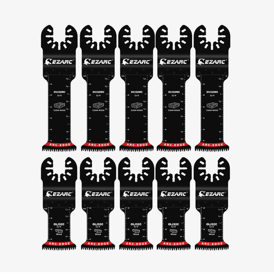 Arc-Edge Oscillating Multi Tool Blade Japanese Tooth for Clean Cut, OLJ33C - EZARC Tools