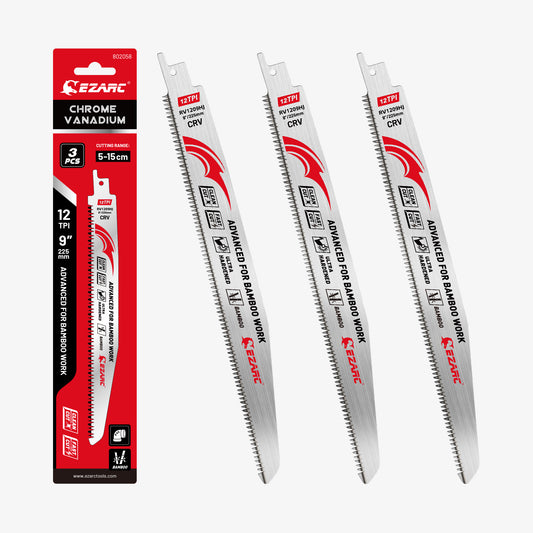 Bamboo Cutting - Japanese Teeth 12 TPI Reciprocating Saw Blades