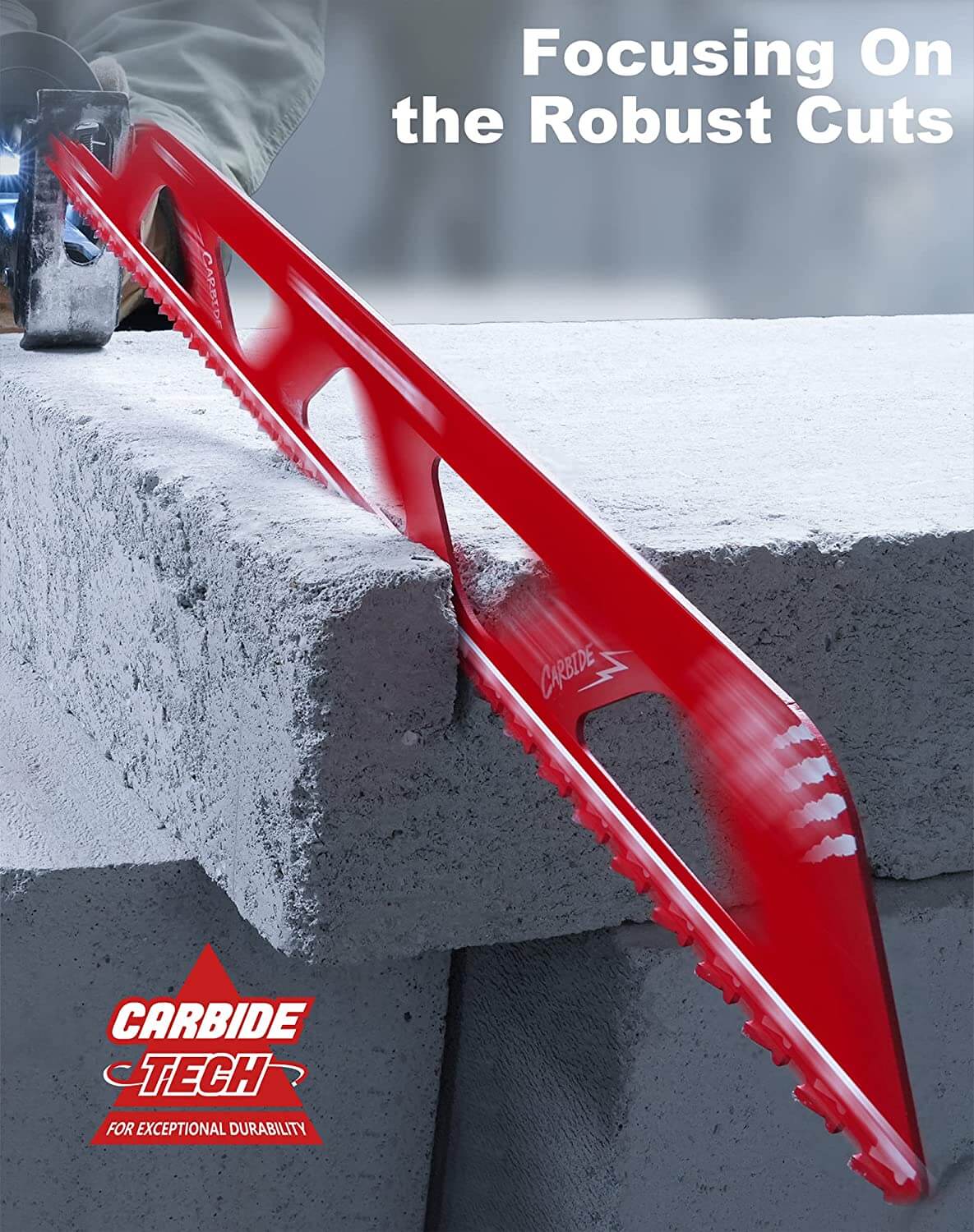 12 & 18 Inch Carbide Demolition Masonry Reciprocating Saw Blade For Cutting Brick,Concrete