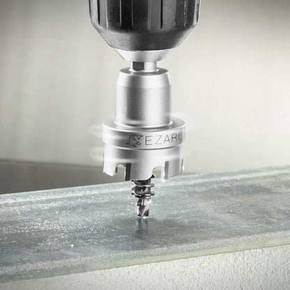 9/16 inch - 2-15/16 inch. Carbide Shallow Hole Saw for Hard Metal - EZARC Tools