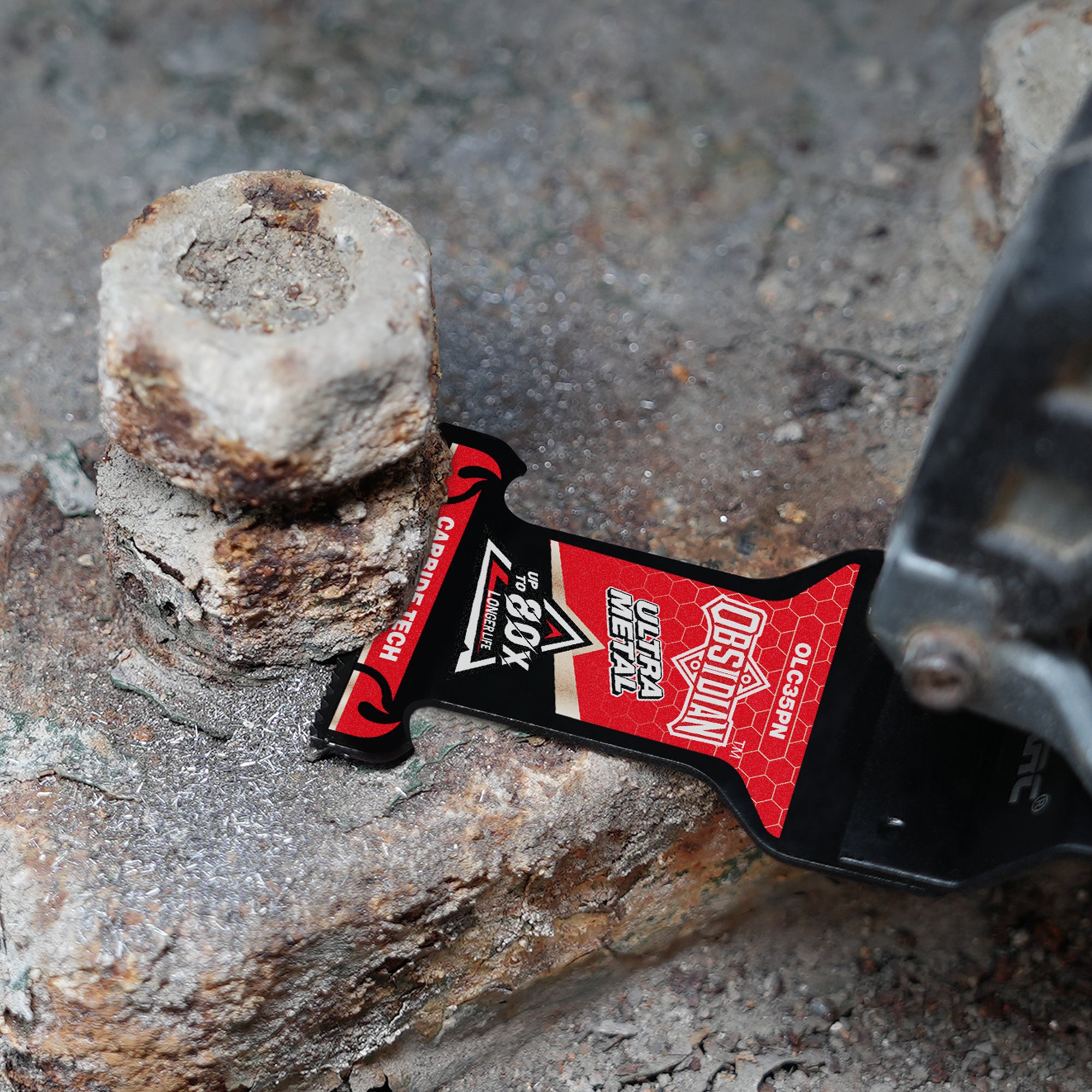 EZARC Gen 4 Obsidian Carbide Oscillating Saw Blades for Hard Metal, Na