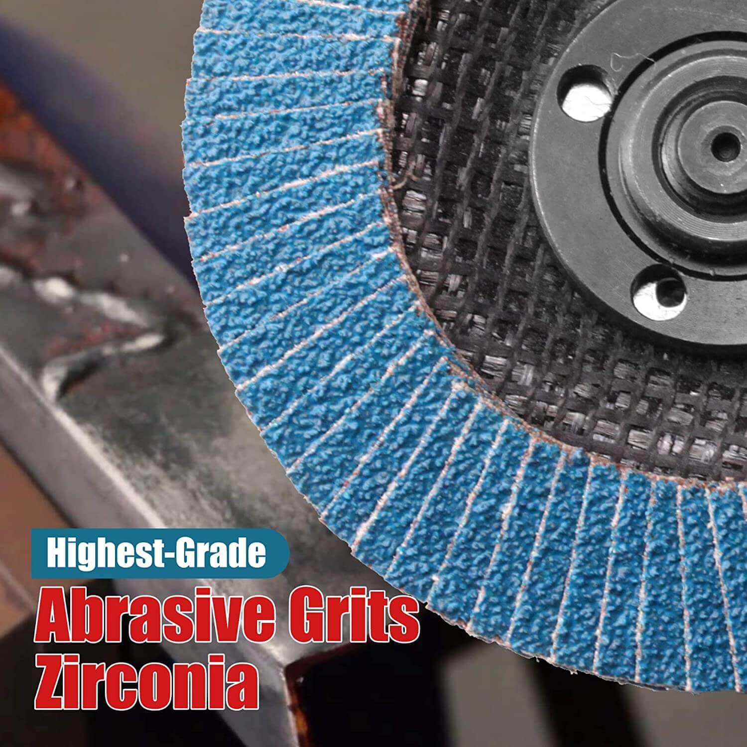 4-1/2 In. T29 Flap Discs For Stainless Steel, Sheet Metal,40/60/80/120 Grits