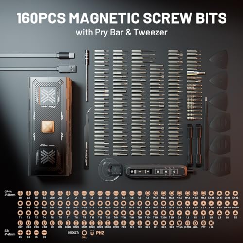 EZARC I.E.S 181 in 1 Electric Screwdriver Set