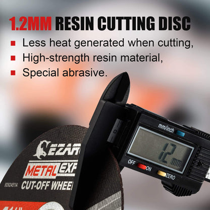 4.5/6 in. 045 Metal Cut Off Disc For Metal and Stainless Steel - EZARC Tools