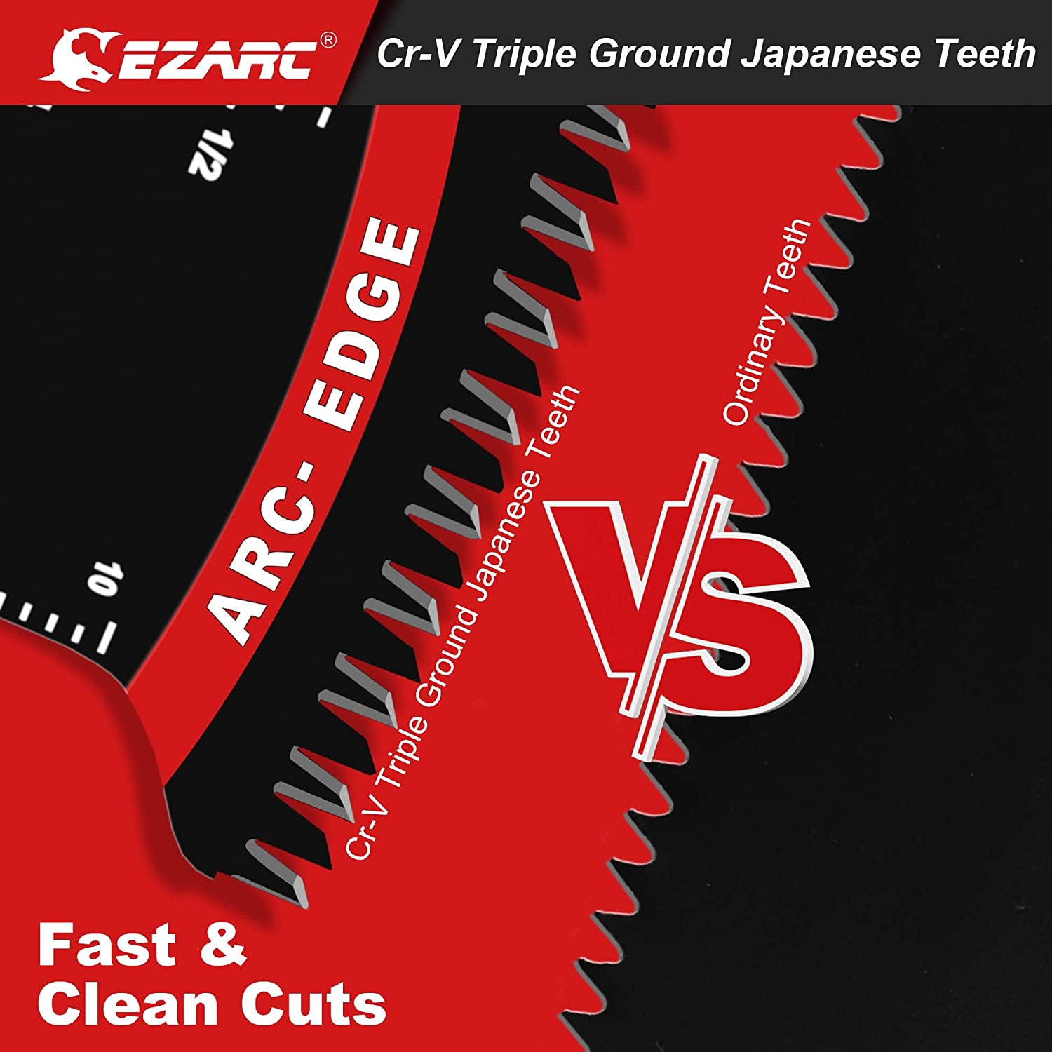 1-1/4 in. Arc-Edge Oscillating Multi Tool Blade Japanese Tooth for Clean Cut,OLJ33C