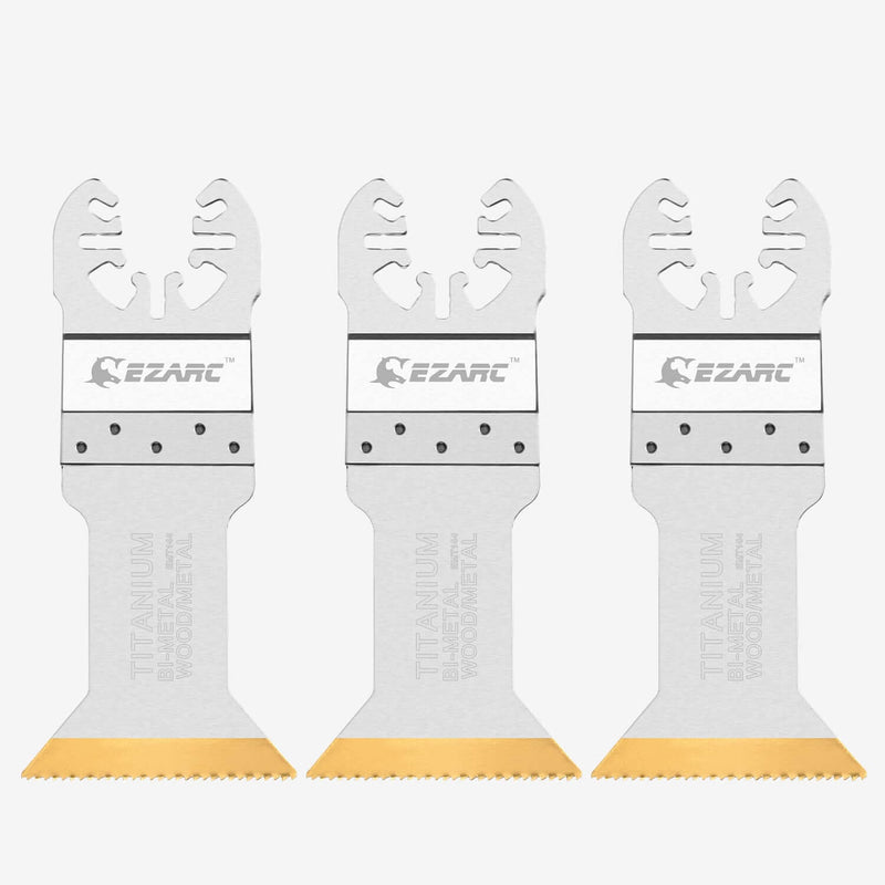 1-3/4 in. Titanium Powerful Cutting Oscillating Blade For Wood, Metal and Hard Material - EZARC Tools