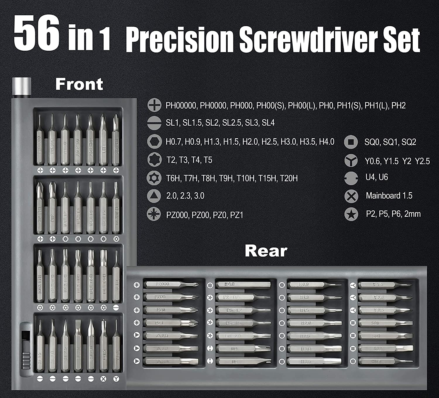 EZARC Precision Screwdriver Set | Precision Screwdriver Set | Best ...